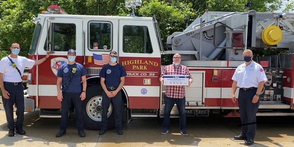 Highland Park Fire Department - CIA Medical Giving Back