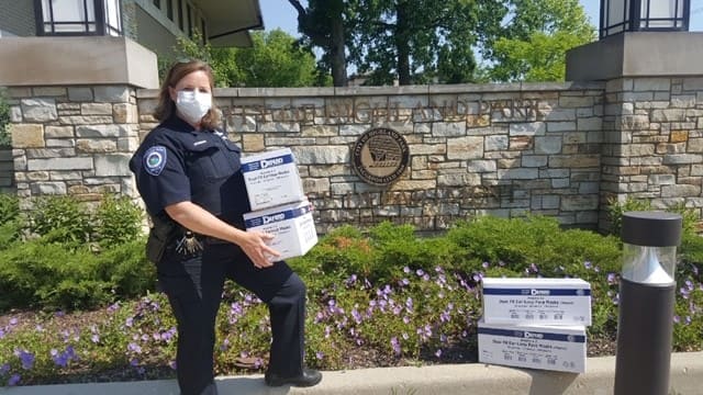 Highland Park Police Department - CIA Medical Giving Back