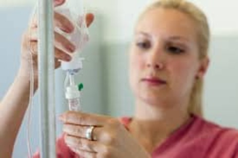 Medical supplies article on IV administration sets and pumps