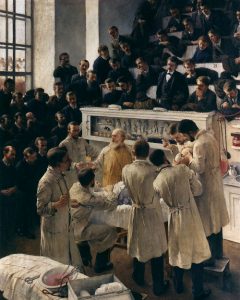 Surgeon Theodor Billroth Operating
