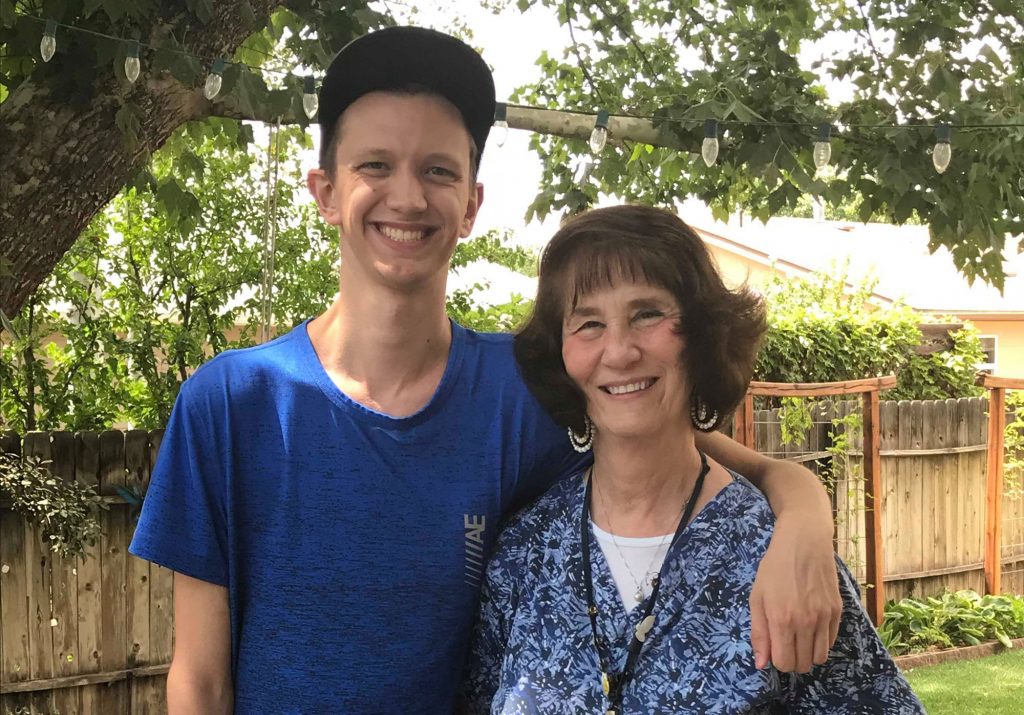 CIA Medical Scholarship Award Winner Gabriel Martinez with Nana