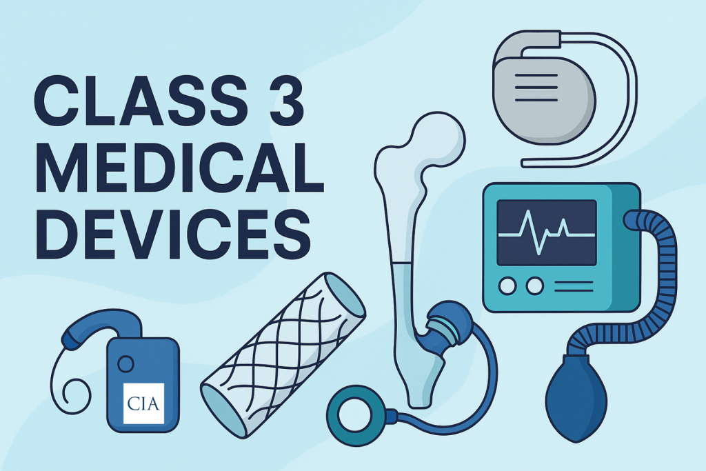 Class 3 medical devices