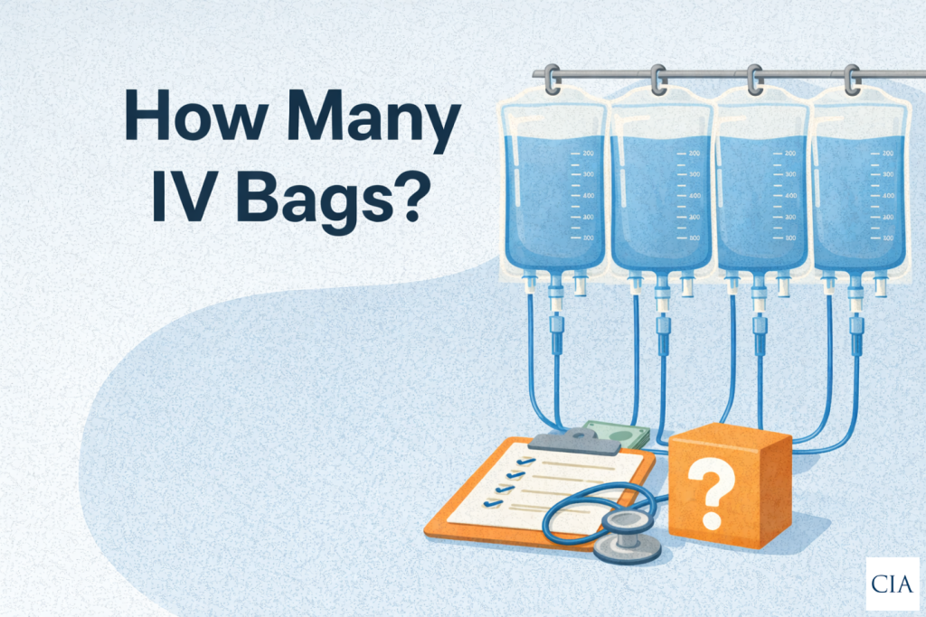 How Many IV Bags Does it Take to Rehydrate