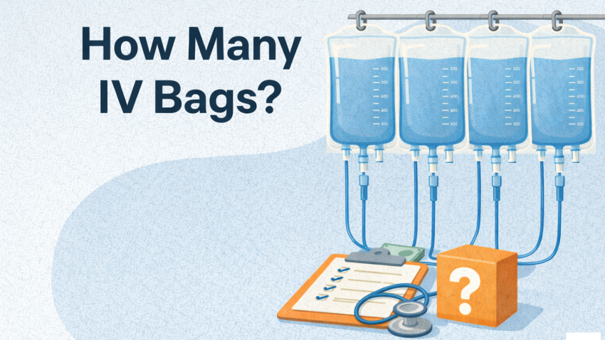 How Many IV Bags Does it Take to Rehydrate